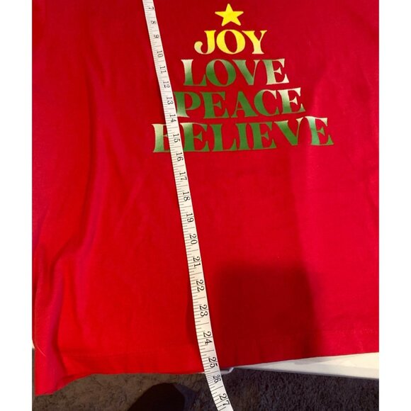 Old Navy Christmas Holiday Pajama Lounge Shirts Size Large 12-14 - Picture 10 of 12